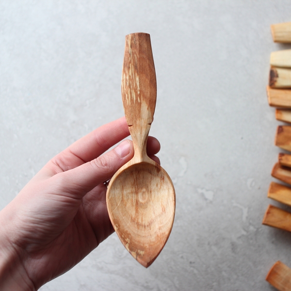 eating/serving spoon by jojo-wood.co.uk