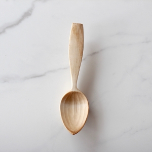 Faceted bowl spoon